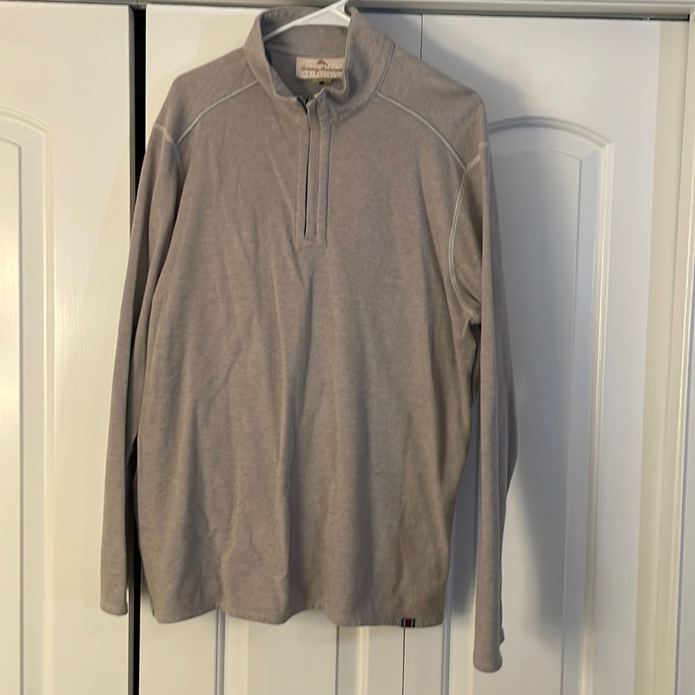 Tommy Bahama Reversible Quarter Zip Sweater